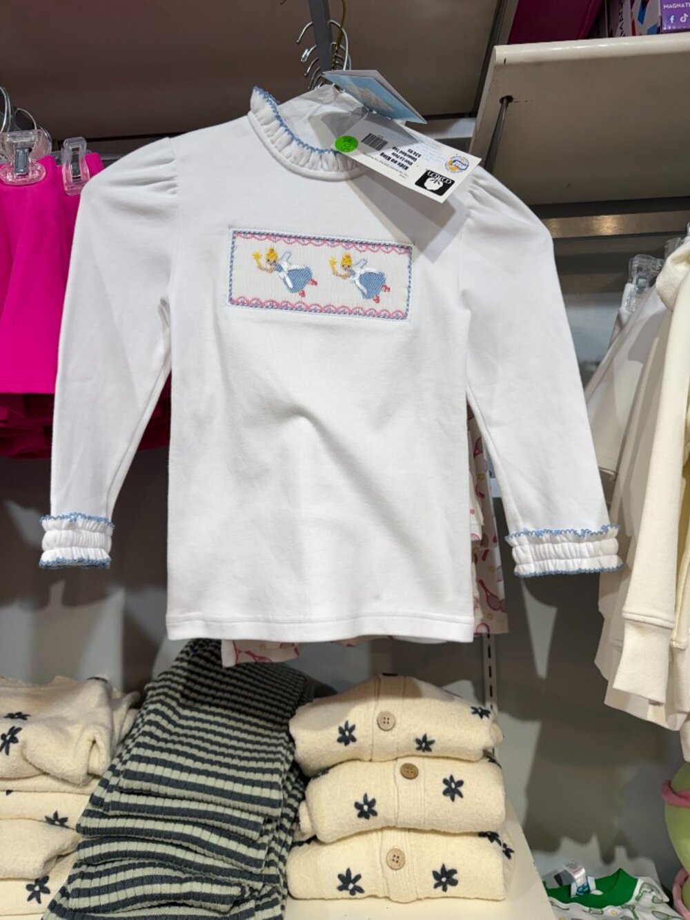 NWT Vive la Fete Smocked Tee